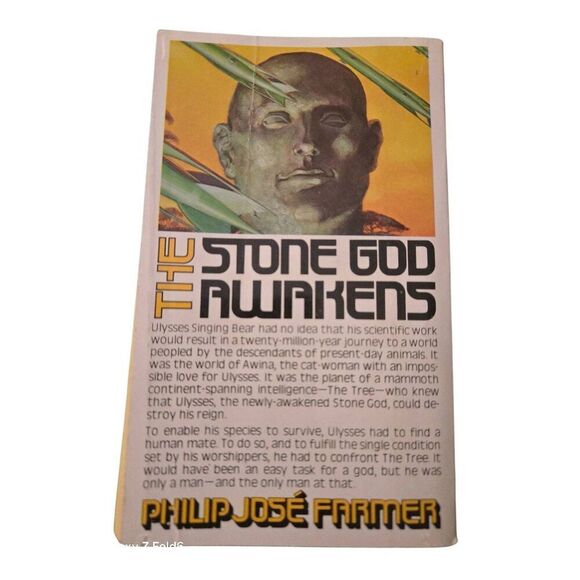 The stone god awakens by Philip Jose Farmer - ace science fiction books  - 04417 - Picture 2 of 5
